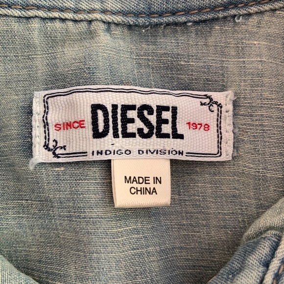Diesel Cotton Denim Shirt XS - Picture 4 of 4